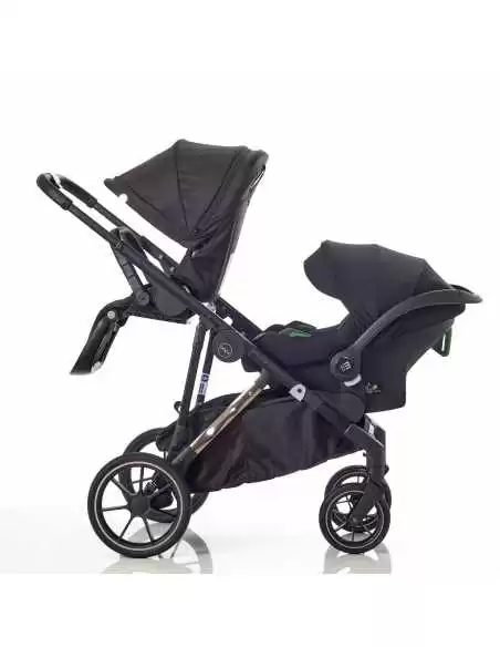 Mee Go UNO+ 3in1 Plus Base Travel System-Dusty Rose/Black Mee Go
