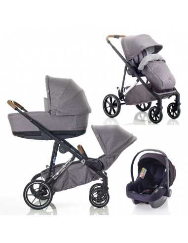 Mee Go UNO+ 3in1 Travel System-Pearl...