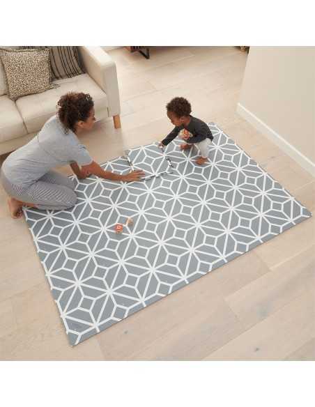 Tutti Bambini Puzzle Playmat-Tiles Grey Tutti Bambini