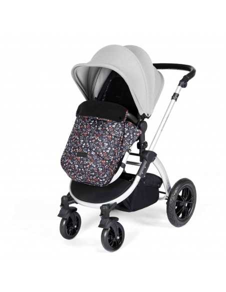 Ickle Bubba Printed Universal Travel System Footmuff-Floral Ickle Bubba