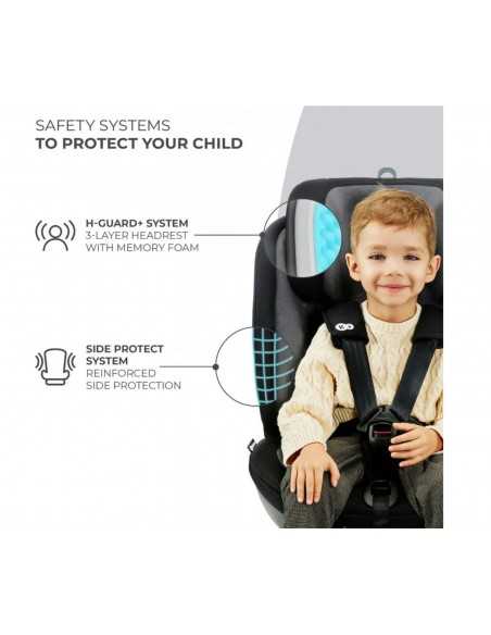Kinderkraft Rotating Xpedition 2 i-Size Car Seat-Black kinderkraft