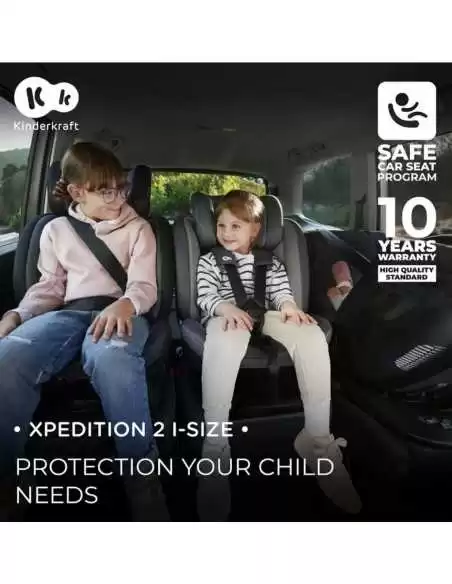 Kinderkraft Rotating Xpedition 2 i-Size Car Seat-Grey kinderkraft