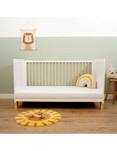 Clair De Lune Essentials Cot Bed-White Clair De Lune Essentials Cot Bed-White