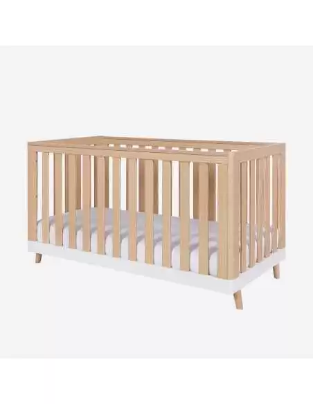 Tutti Bambini Hygge 3 Piece Room Set-White/Light Oak Tutti Bambini