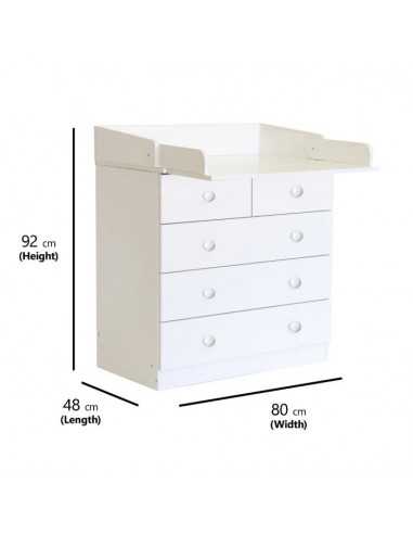 Kidsaw Kids 5 Drawer Unit 1780 With... Kidsaw Kids 5 Drawer Unit 1780 With...