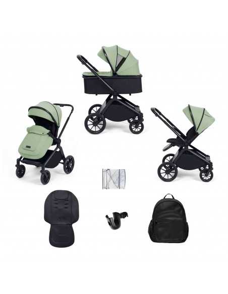 Ickle Bubba Altima 2-in-1 Travel System-Sage Green Ickle Bubba
