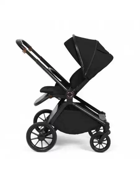 Ickle Bubba Altima All-in-One i-Size Travel System with Isofix Base (Stratus)-Black Ickle Bubba