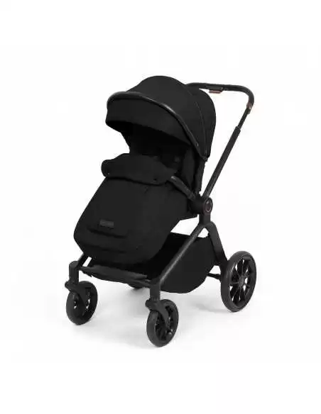 Ickle Bubba Altima All-in-One i-Size Travel System with Isofix Base (Stratus)-Black Ickle Bubba