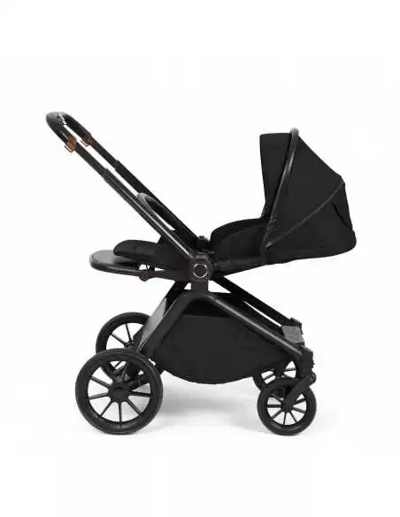 Ickle Bubba Altima All-in-One i-Size Travel System with Isofix Base (Stratus)-Black Ickle Bubba