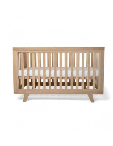Clair de Lune Oak Cot Bed and Extension Kit Bundle-Natural Clair De Lune