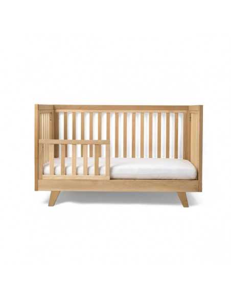 Clair de Lune Oak Cot Bed and Extension Kit Bundle-Natural Clair De Lune