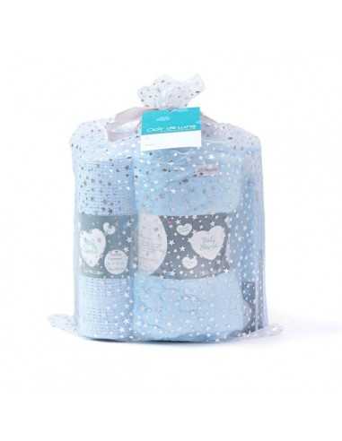 Clair de Lune Baby Shower Gift Bag-Blue