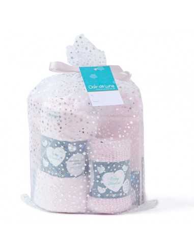 Clair de Lune Baby Shower Gift Bag-Pink