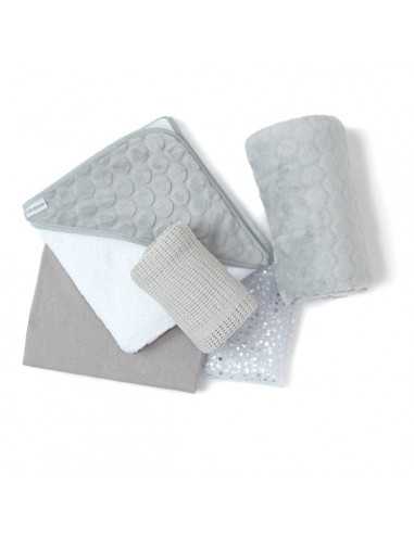 Clair de Lune Baby Shower Gift Bag-Gray Clair de Lune Baby Shower Gift Bag-Gray
