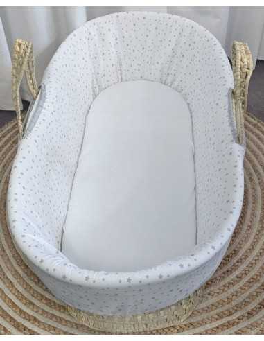 Clair de Lune Palm Moses Basket... Clair de Lune Palm Moses Basket...