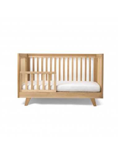 Clair de Lune Oak Cot Bed Add Toddler...
