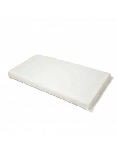 Clair de Lune 3D Mesh Reversible Cot Bed Mattress-White