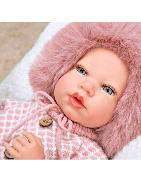 Arias Toys Manuela Reborn Doll 40cm-Pink Arias Toys