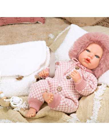 Arias Toys Manuela Reborn Doll 40cm-Pink