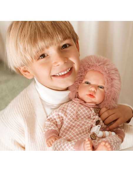 Arias Toys Manuela Reborn Doll 40cm-Pink Arias Toys