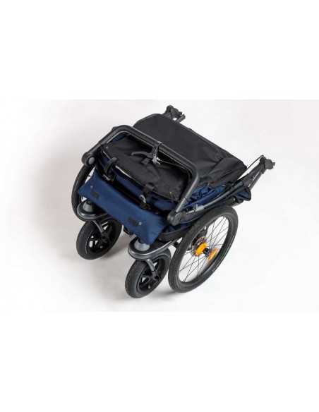 TFK Velo 2 Bicycle Trailer (incl. Drawbar)-Black TFK Buggy