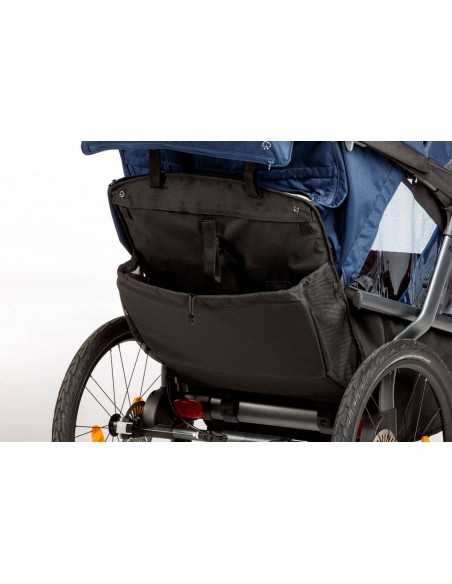 TFK Velo 2 Bicycle Trailer (incl. Drawbar)-Black TFK Buggy