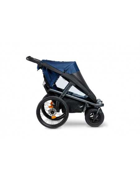 TFK Velo 2 Bicycle Trailer (incl. Drawbar)-Black TFK Buggy