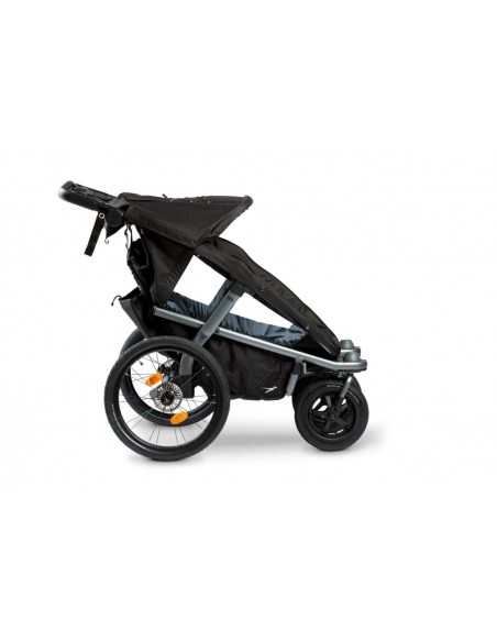 TFK Velo 2 Bicycle Trailer (incl. Drawbar)-Black TFK Buggy