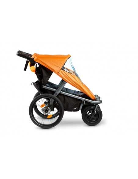 TFK Velo 2 Bicycle Trailer (incl. Drawbar)-Black TFK Buggy