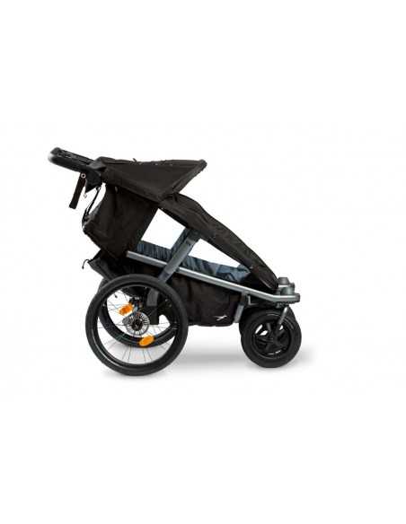 TFK Velo 2 Bicycle Trailer (incl. Drawbar)-Black TFK Buggy