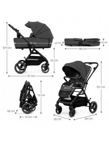 Kinderkraft Pushchair YOXI 2in1... Kinderkraft Pushchair YOXI 2in1...