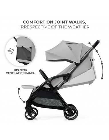 Kinderkraft Apino Stroller-Dove Grey Kinderkraft Apino Stroller-Dove Grey