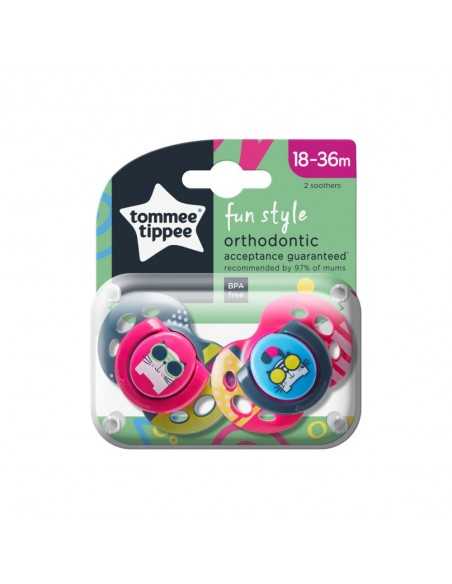 Tommee Tippee Soother Fun 18-36M X2 Tommee Tippee