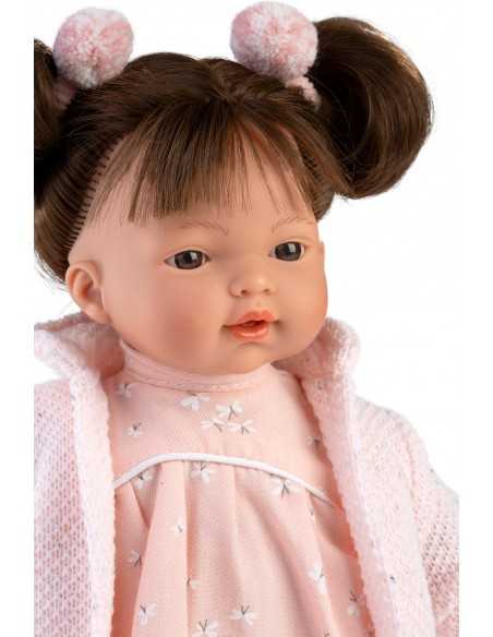 Llorens Dolls Vera Crying and talking Girl Doll-Pink Llorens Dolls