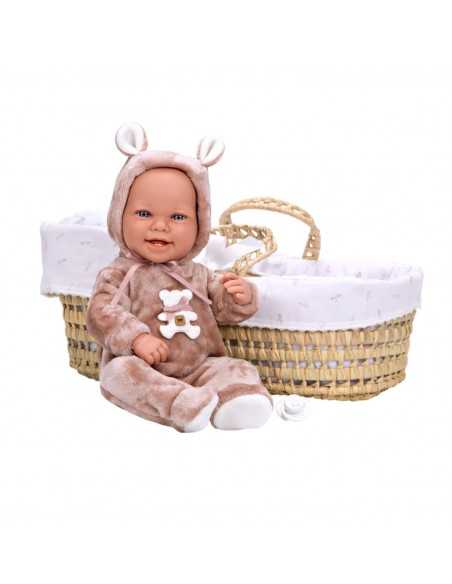 Arias Toy Zoe Pink Elegance Moises Basket 42cm Arias Toys