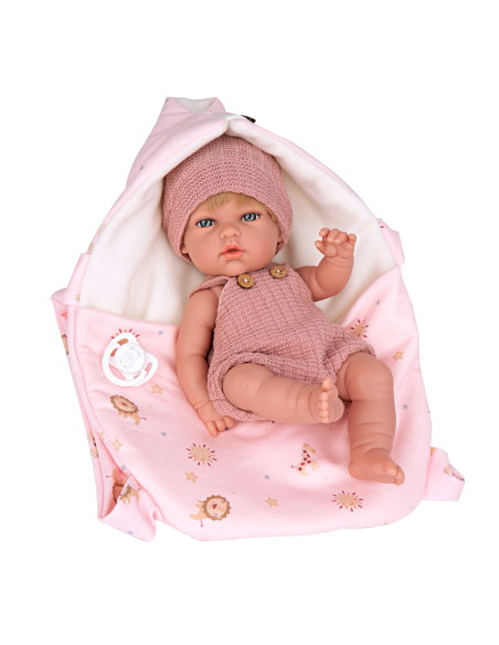 Arias Toy Natal Elegance Baby Doll-Pink Arias Toys