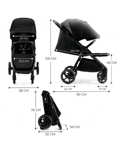 Kinderkraft Baby Stroller Mitzy-Ink... Kinderkraft Baby Stroller Mitzy-Ink...