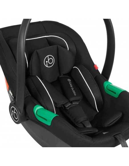 Ickle Bubba Cirrus i-Size 0+ Group Car Seat & ISOFIX Base-Black Ickle Bubba
