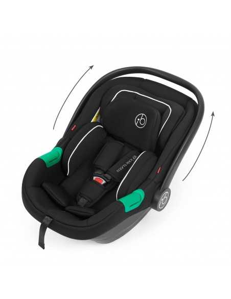 Ickle Bubba Cirrus i-Size 0+ Group Car Seat & ISOFIX Base-Black Ickle Bubba
