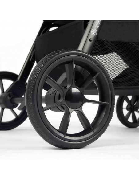 Ickle Bubba Stomp Stride Max Stroller-Charcoal Grey Ickle Bubba