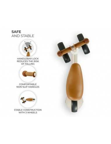 Kinderkraft Cutie Balance Bike-Beige Kinderkraft Cutie Balance Bike-Beige