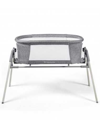 Ickle Bubba Drift Gliding Crib-Ash Grey