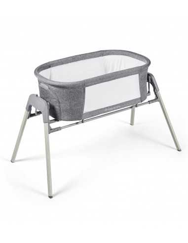 Ickle Bubba Drift Gliding Crib-Ash Grey