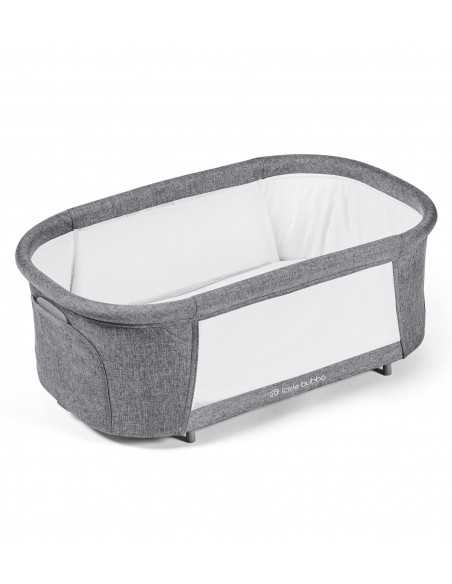 Ickle Bubba Drift Gliding Crib-Ash Grey Ickle Bubba