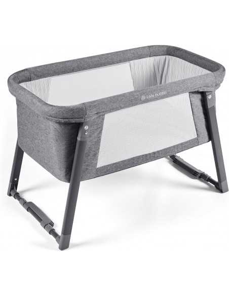 Ickle Bubba Mini Rocker Crib-Space Grey Ickle Bubba