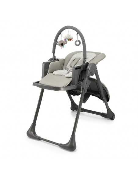 Kinderkraft High chair 2in1 TUMMIE-Grey kinderkraft