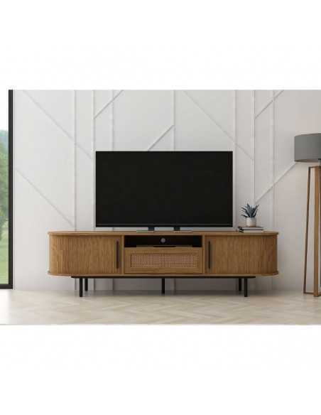 Kidsaw LV55 TV Cabinet-Light Oak 1.8m Kidsaw