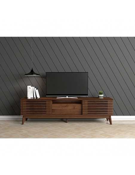 Kidsaw LV41 TV Cabinet-Columbian Walnut 1.8m Kidsaw