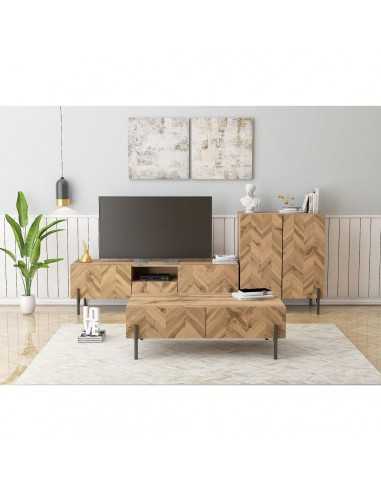 Kidsaw LV37 Coffee Table-Walton Oak Kidsaw LV37 Coffee Table-Walton Oak