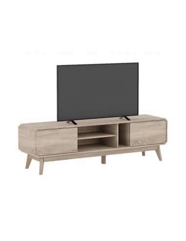 Kidsaw BR15 TV Cabinet-Light Oak 1.6m